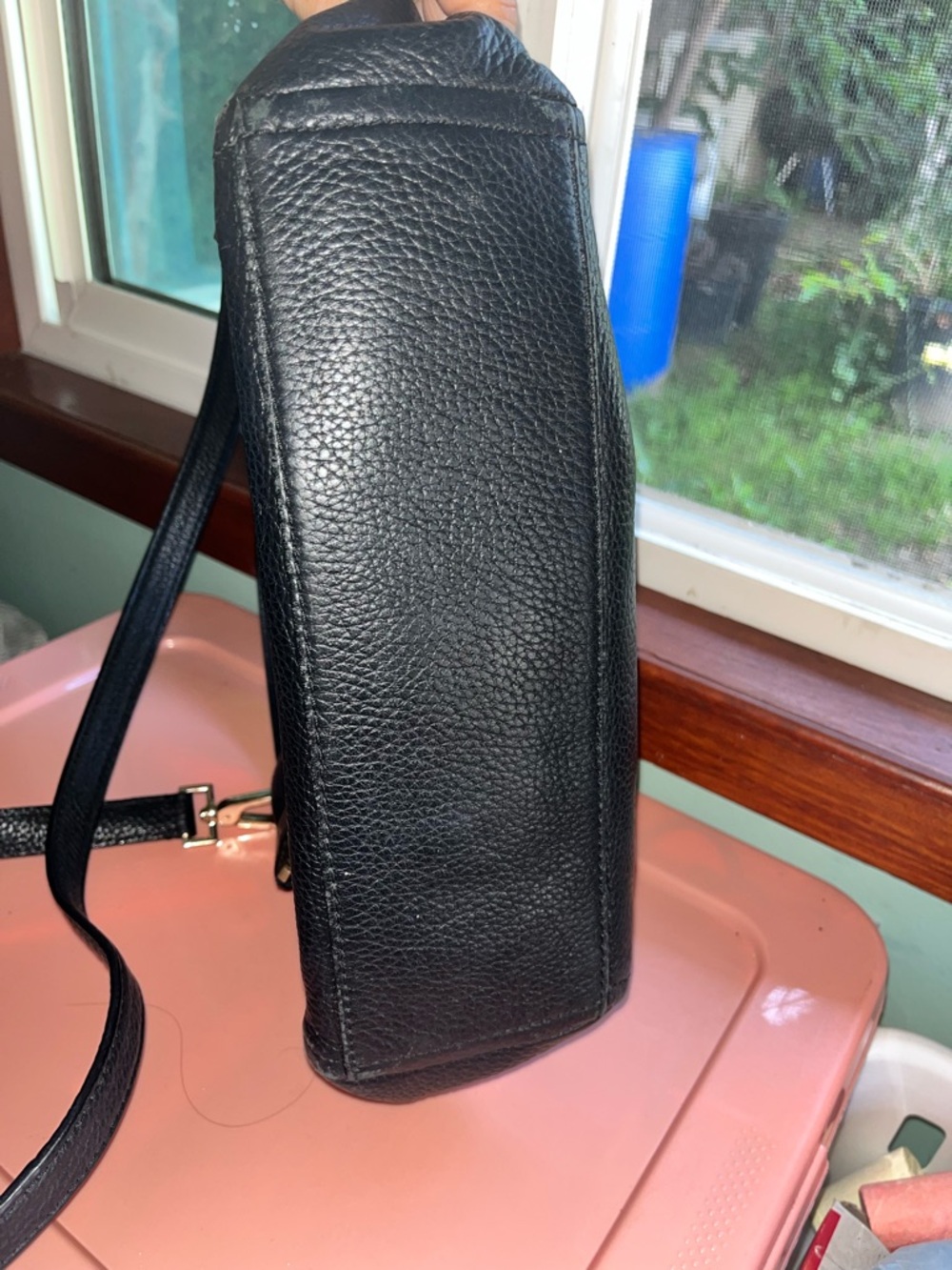 kate spade Black Pebbled Leather Crossbody Bag - Picture 8 of 14
